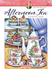bokomslag Creative Haven Afternoon Tea Coloring Book