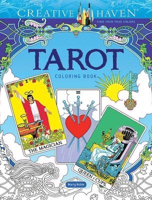 bokomslag Creative Haven Tarot Coloring Book