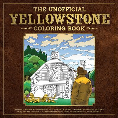 Dover Publications Inc, Dover Publications - Unofficial Yellowstone Coloring Book, Häftad