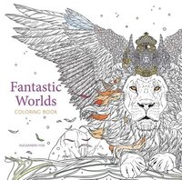 bokomslag Fantastic Worlds Coloring Book