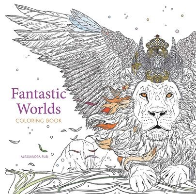 Fantastic Worlds Coloring Book 1