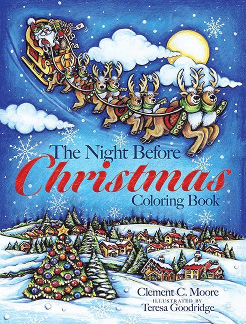 Night Before Christmas Coloring Book 1
