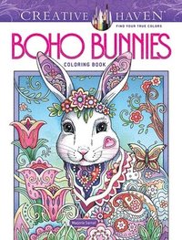 bokomslag Creative Haven Boho Bunnies Coloring Book