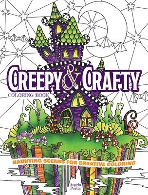 bokomslag Creepy & Crafty Coloring Book