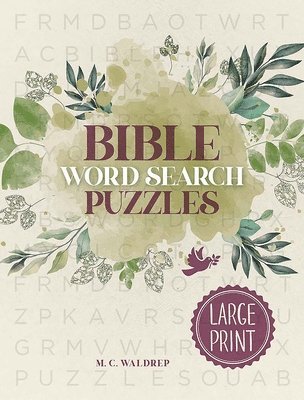 M. C. Waldrep, Waldrep, M C Waldrep - Bible Word Search Puzzles (Large Print), Häftad