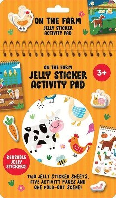 bokomslag On the Farm Jelly Sticker Activity Pad