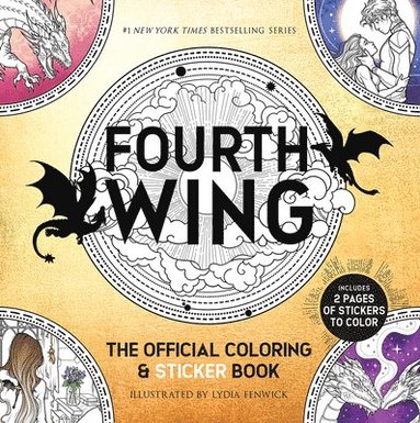 bokomslag Fourth Wing: The Official Coloring and Sticker Book
