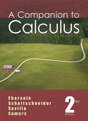 Dennis C. Ebersole, Doris Schattschneider - A Companion to Calculus, Häftad
