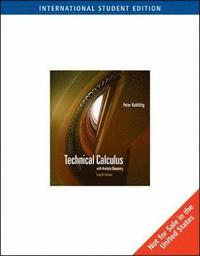 bokomslag Technical Calculus with Analytic Geometry, International Edition