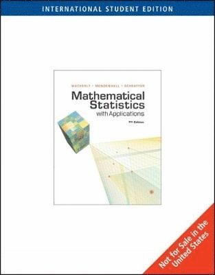 bokomslag Mathematical Statistics with Applications, International Edition