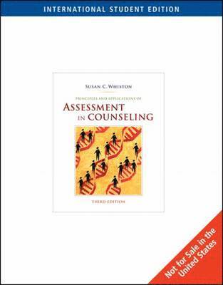 Susan C. Whiston, Susan C Whiston - Principles and Applications of Assessment in Counseling. Susan C. Whiston, Häftad