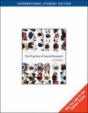 Earl Babbie - The Practice of Social Research, Häftad