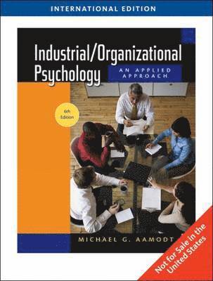 Michael Aamodt - Industrial/Organizational Psychology, Häftad