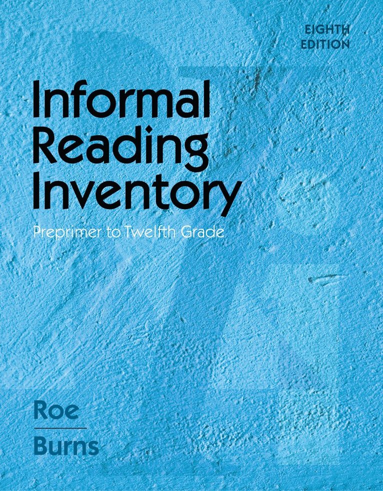 Informal Reading Inventory 1