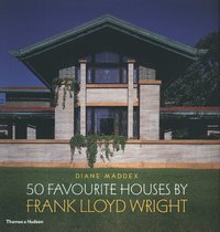 bokomslag 50 Favourite Houses by Frank Lloyd Wright