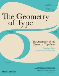 bokomslag Geometry of type - the anatomy of 100 essential typefaces