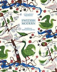 bokomslag Swedish Modern: A Colouring Book of Magical Interiors
