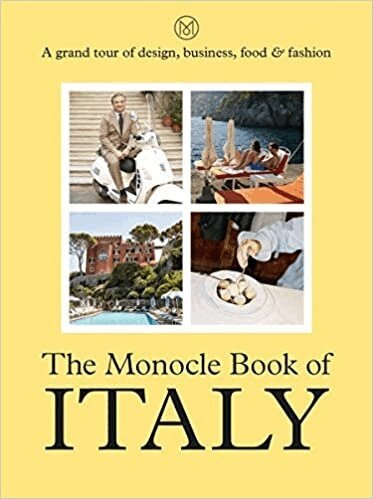 Monocle, Tyler Brûlé - Monocle Book of Italy, Inbunden