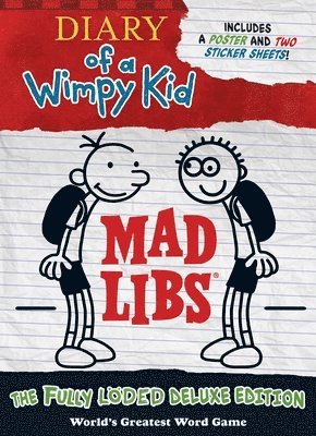 Mad Libs - Diary of a Wimpy Kid Mad Libs: The Fully Löded Deluxe Edition, Häftad