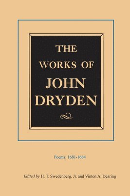 The Works of John Dryden, Volume II 1