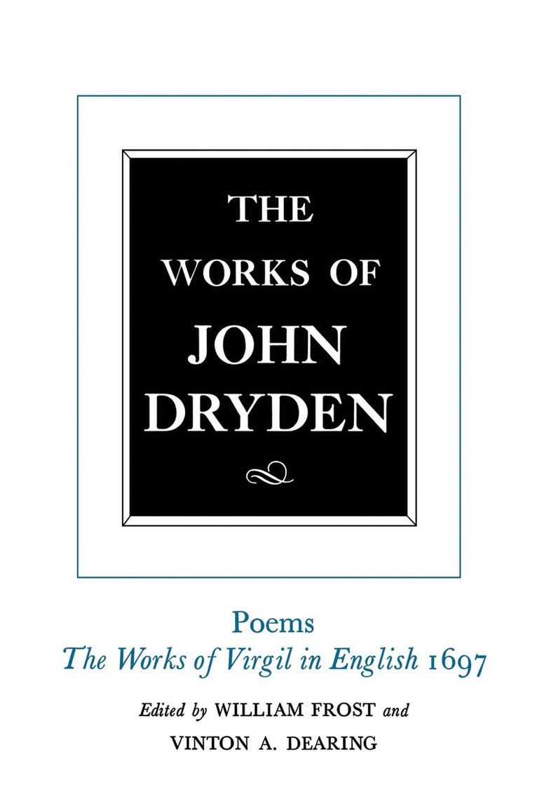 Works of John Dryden, Volume V