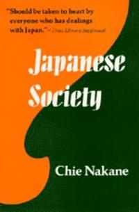 bokomslag Japanese Society