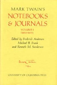 bokomslag Mark Twain's Notebooks & Journals, Volume I