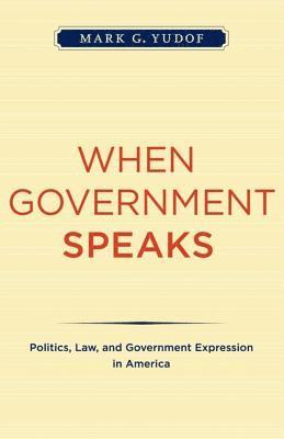 bokomslag YUDOF: WHEN GOVTS SPEAKS (CLOTH)