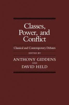 Classes, Power and Conflict 1