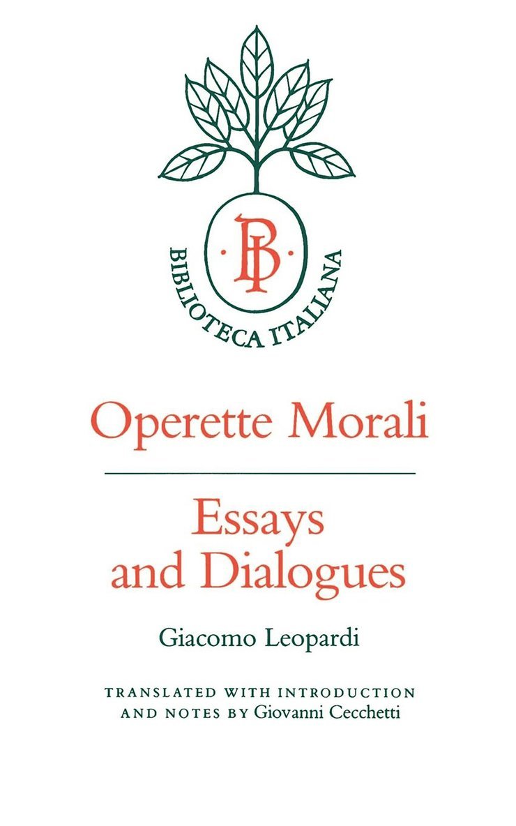 Operette Morali 1