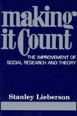 Stanley Lieberson - Making It Count, Häftad