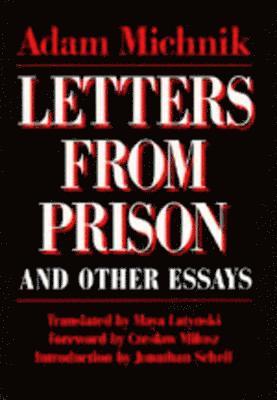 Adam Michnik - Letters From Prison and Other Essays, Häftad