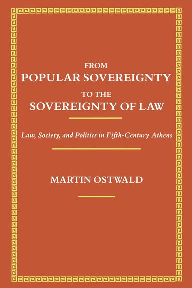 bokomslag From Popular Sovereignty to the Sovereignty of Law