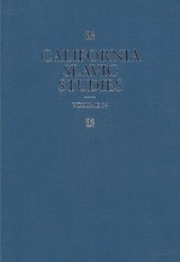 bokomslag California Slavic Studies, Volume XIV