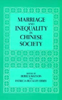 bokomslag Marriage and Inequality in Chinese Society