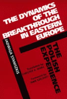 Jadwiga Staniszkis - Dynamics of the Breakthrough in Eastern Europe, Inbunden