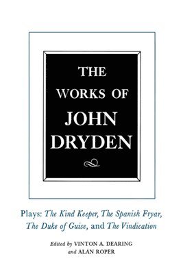 bokomslag Works of John Dryden, Volume XIV