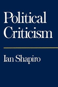 bokomslag Political Criticism