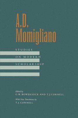 bokomslag A. D. Momigliano