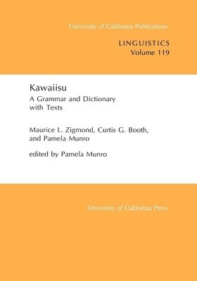 Maurice L. Zigmond, Curtis G. Booth, Pamela Munro - Kawaiisu, Häftad
