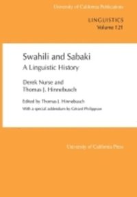 bokomslag Swahili and Sabaki