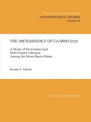 The Archaeology of CA-Mno-2122 1