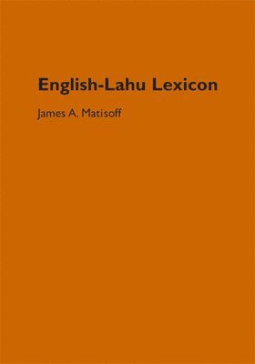 bokomslag English-Lahu Lexicon