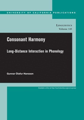 Consonant Harmony 1