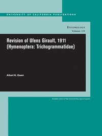 bokomslag Revision of Ufens Girault, 1911 (Hymenoptera: Trichogrammatidae)