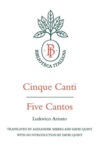 bokomslag Cinque Canti / Five Cantos