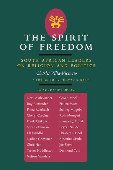 Charles Villa-Vicencio - Spirit of Freedom, Häftad