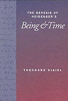 Genesis of Heidegger's Being and Time