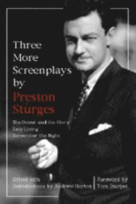 bokomslag Three More Screenplays by Preston Sturges