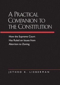 bokomslag A Practical Companion to the Constitution